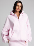 Cloud Zip Hoodie For Matured Women