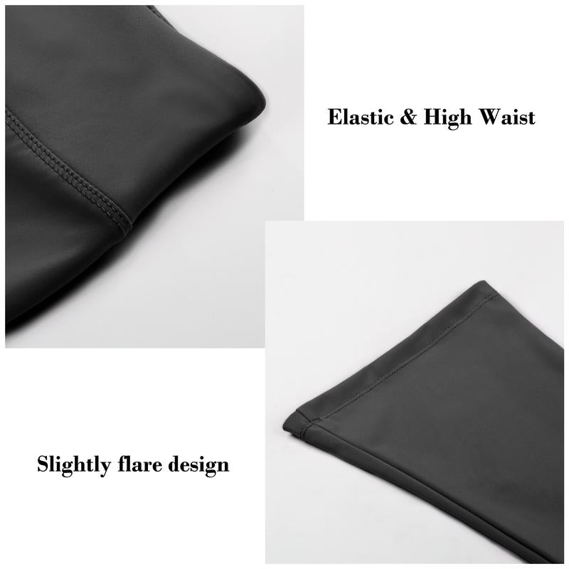 BIG ELEPHANT Girls Flare Leggings, Bootcut Yoga Pants for Kids, High Waisted Bell Bottoms for Dance Workout