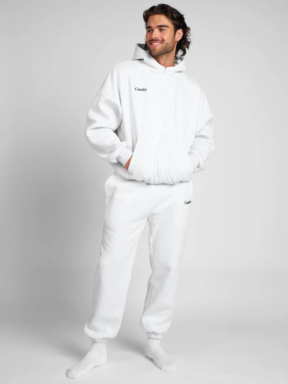 Cloud Zip Hoodie For Matured Women