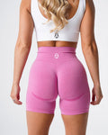 Pink Seamless Shorts for women