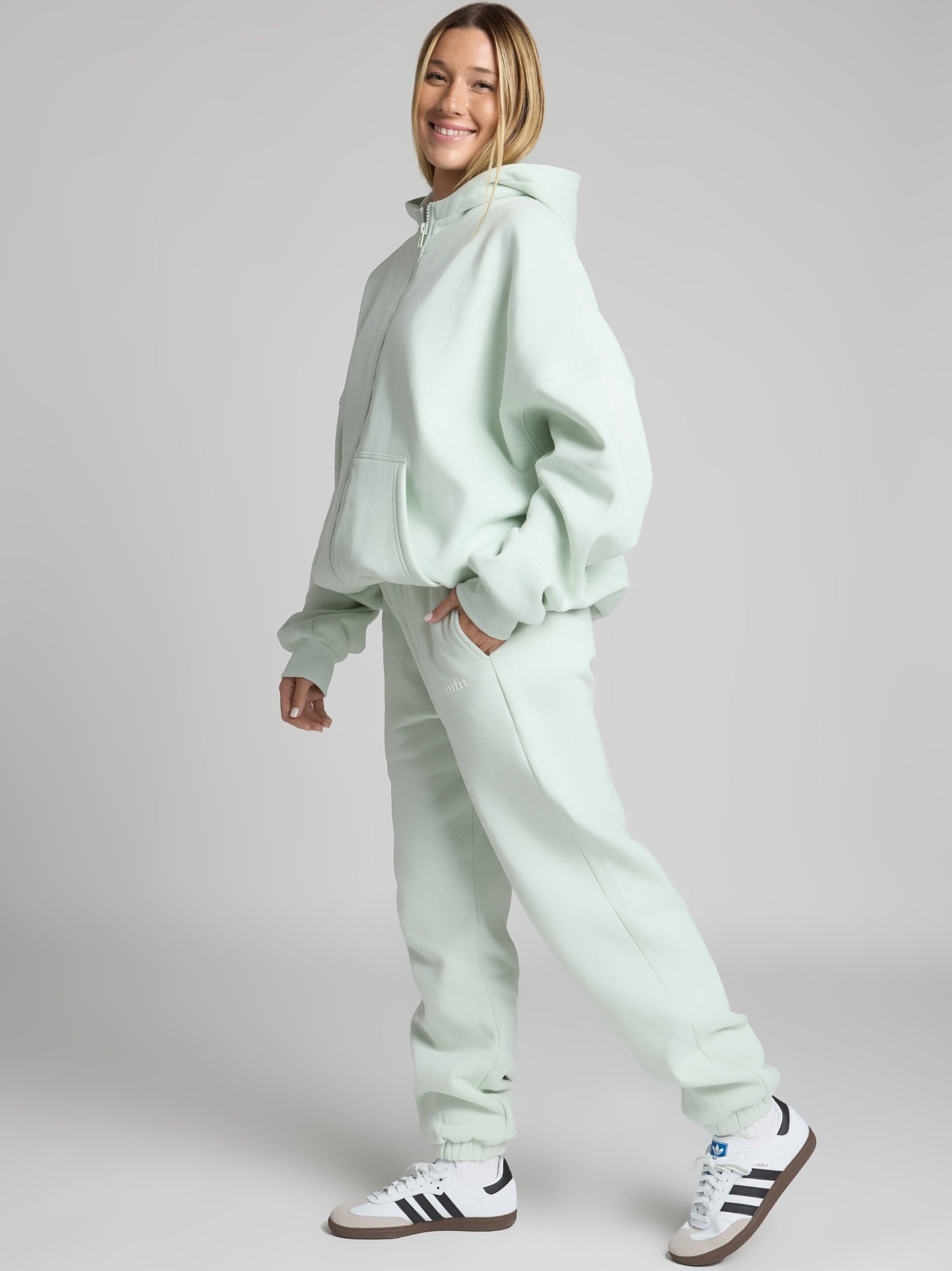 Cloud Zip Hoodie For Matured Women