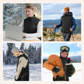 Electric Heated Vest with 10000Mah Battery Pack for Men and Women,M