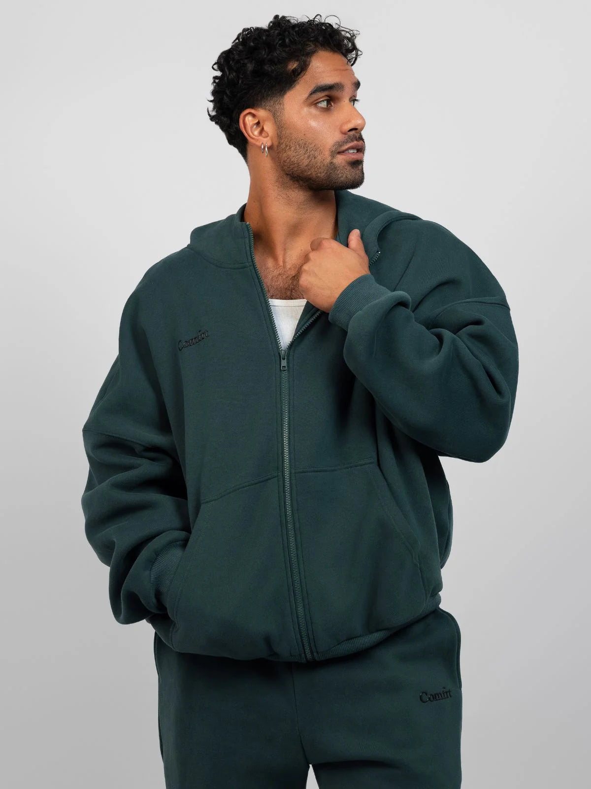 Cloud Zip Hoodie For Matured Women