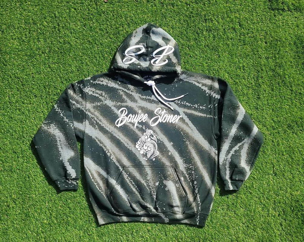 Boujee Stoner Bleached Hoodies