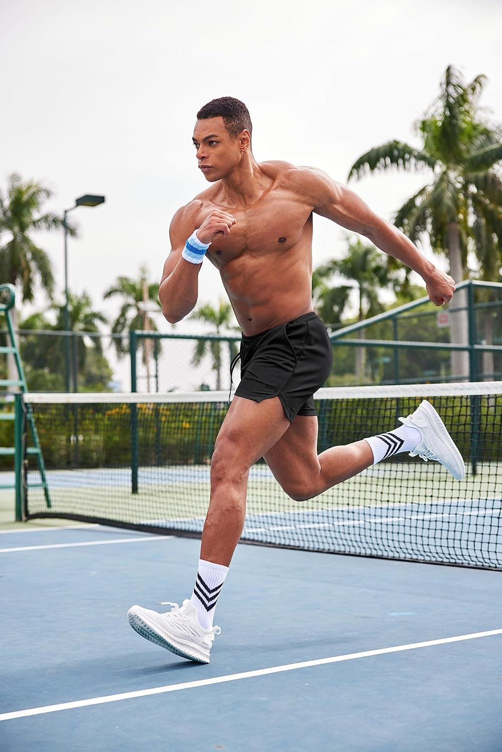 Men'S 2 Pack Gym Workout Shorts Quick Dry Athletic Shorts 5 Inch Lightweight Sports Running Shorts with Pockets