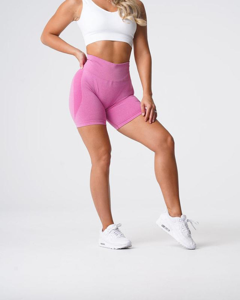 Pink Seamless Shorts for women