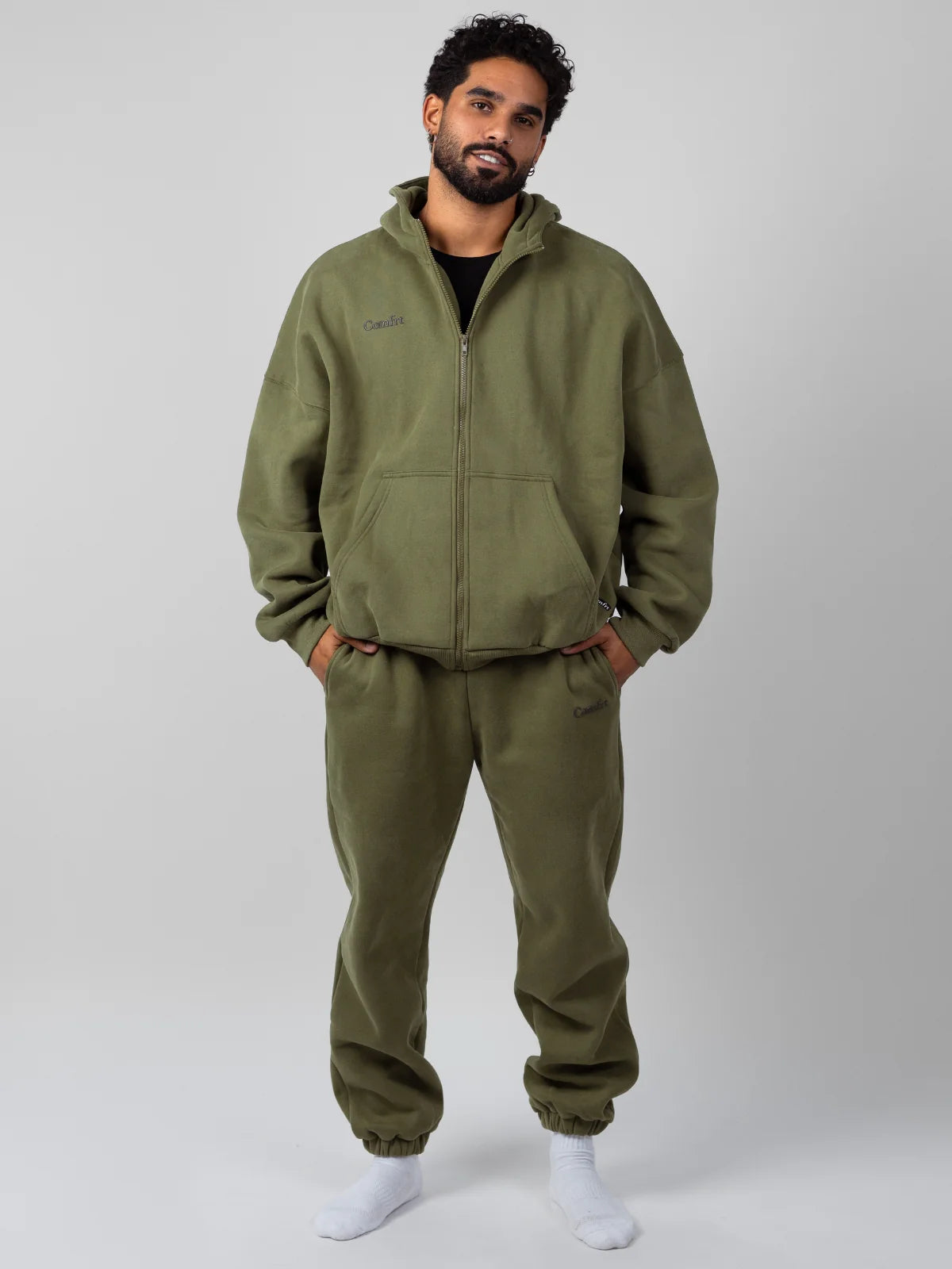 Cloud Zip Hoodie For Matured Women