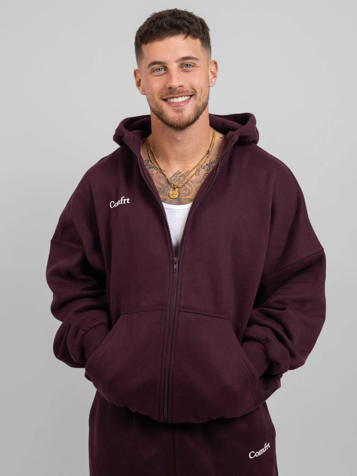 Cloud Zip Hoodie For Matured Women