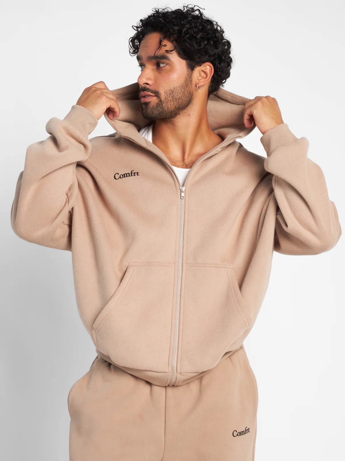 Cloud Zip Hoodie For Matured Women