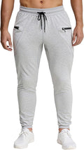 Mens Slim Joggers Tapered Sweatpants Gym Workout Pants for Running Athletic Casual